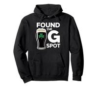 Found The G Spot Funny St Patricks Day Sudadera con Capucha