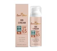 Foundation BB Cream, SPF 65+ Hydrating Cosmetics, Skin Foundation Concealer with Long-Lasting Coverage, 100ml for Beach Summer Swimmers Athletes Runners Travelers Gardeners Swimming Sports Hiking