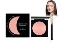 Foundation,Blush,Under Eye Brightener Concealer,Cubre las imperfecciones, unifica el tono de la piel, tiene una textura fina, disimula los poros, corrige la palidez, tiene un tono rosado
