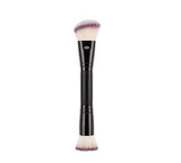 Foundation Brush, Double-Ended, Setting Powder Brush For Beauty Blending | 6.89x1.57 inches Adults Concealer Makeup Face Brush For Contouring, Blending, Reusable Material