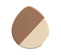 Foundation Brush - Silicone, 3.11x3.54x0.59in Cosmetics Tool Flat Cream Applicator | Smooth Makeup Blending Professional Beauty Brush, Face Makeup Brushes For Daily Routine, Travel, Precise Applicatio