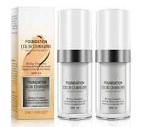 Foundation Color Changing para piel envejecida 30 ml, base de cambio de color, 2 paquetes de correctores hidratantes para un aspecto facial natural, base líquida, corrector nude, sombra universal para
