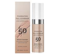 Foundation Makeup, Color Changing Concealer, Waterproof Lightweight Cream with Radiance, Skin Care Blend with Gentle Touch, Personal Beauty Item, Day Night Support for Women Party Date Offices