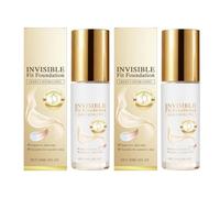 Foundation Stick - maquillaje correctivo | Set de 2 prebase que cambia de color 30 ml resistente al agua cobertura natural de larga duración textura ligera ideal para uso diario viajes oficina