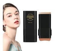 Foundation Stick, Moisturizing Concealer Cream, Double Head Makeup Stick, Long Lasting Facial Primer for Women and Girls, Natural Coverage, Lightweight Hydrating Formula, 15g Size, Everyday B