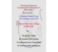 Foundations of Community Pharmacy Practice: Theory to Practice