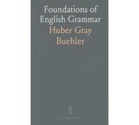 Foundations of English Grammar: An inductive, classroom-friendly guide to sentence structure and parts of speech