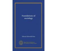 Foundations of sociology
