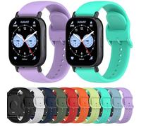 FoundEast Compatible con Spade Health Smartwatch 4, correa de repuesto deportiva de silicona colorida ajustable para Health Smartwatch 4 Spade (paquete de 10)