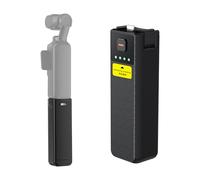 Founist Osmo Pocket 4 - Mango de batería para DJI Osmo Pocket 4 accesorios, bolsillo 4 empuñaduras de batería compatibles con DJI Pocket 3/4, 5000 mAh, 22,5 W, potencia de carga rápida y rosca