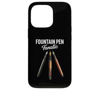 Fountain Pen Fanatic Writing Hobby Carcasa para iPhone 13 Pro
