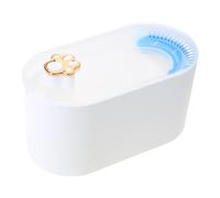 Fountains - Dispensador de agua para perros, capacidad de agua, súper silencioso, automático, con múltiples capas filtradas