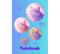 FOUR CATS NOTEBOOK: Inspirational Blank Notebook to Write In and Drawing