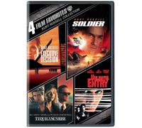 Four Film Favorites: Kurt Russell | Three disk set: Executive Decision, Unlawful Entry, Soldier and Tequila Sunrise (double-sided DVD) [USA]