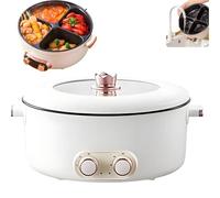 Four Grid Multifunctional Stew Pot, 6L Large Capacity, One Pot with 4 Flavors for Home Party (1PCS)