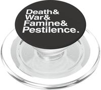 Four Horsemen of The Apocalypse Death War Famine Pestilence PopSockets PopGrip para MagSafe