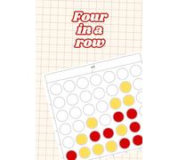 Four in a Row Game Book: A Strategic Paper Game of Planning & Competition