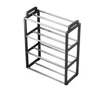 Four Layers Shoe Rack Closet Standing Shoes Racks - Shoe Rack For Entryway,Stable Shelf Storage, Organizer Stable Storage Racks For Sneakers High Heels Boots Space Saving Hallway Bedroom Home Organiz