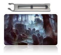 Four leaves Haunted Feng,DE - MTG Juego de alfombrillas + Bolsa impermeable gratuita,MTG Playmate Table Mat, MTG Mouse Pad ,Dustproof and Waterproof for Supporting MTG Combat