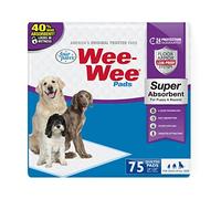 Four Paws Cuatro pajitas Wee-Wee Super Absorbente Perro Pastillas de Rotura