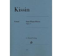 Four Piano Pieces op. 1: Instrumentation: Piano solo