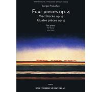 Four pieces op. 4 - Piano - Book
