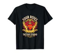 Four Roses Tattoo Studio, Más de Partes ásperas a Las Estrellas Camiseta