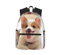 Four Seasons - Mochila de lona con estampado de árbol de primavera, mochila estética para la universidad, bolsa de libros, viajes para laptop, niños, niñas, hombres y mujeres, Acostado con la lengua