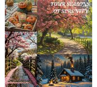 Four Seasons Of Serenity: Relaxing Nature Scenes to Color Year-Round