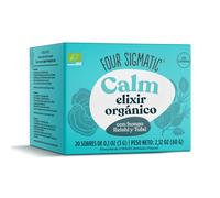 Four Sigmatic Reishi Mushroom Elixir Mix| Coffee Alternative with Organic Reishi Mushroom Powder, Tulsi, Rose Hips & Mint | Support Stress & Sleep | Decaf, Vegan, Gluten-Free & Keto | 20 Packets