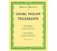 Four Sonatas for Treble Recorder and Basso continuo from ""Der getreue Musikmeister