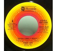 Four Tops 45 RPM I Can't Hold on Much Longer / Seven Lonely Nights