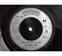 Four Tops - The Four Tops When She Was My Girl UK 45 7" single +Something To Remember