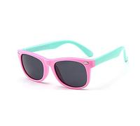 FOURCHEN Gafas de Sol para Niños y Niñas - Polarizadas, Flexibles, 100% UV Proof - Marco de Goma