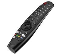 Fourmor Control Remoto por Voz Original TV AKB758555501, Control Remoto Low Power Tech, Solo Compatible con AN-MR20GA, AN-MR19BA, con función de Voz y Puntero, para LG LED OLED LCD 4K UHD TV
