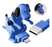 Fourmor Fun Dog Cable de Carga rápida - Cable de Carga portátil, Cargador de Cable USB para teléfono Inteligente de Juguete para Perros para iPhone Tipo C, Varios Modelos de teléfono.