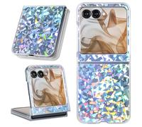 Fourmor para Motorola RAZR 50 /RAZR 50 Ultra Funda para teléfono - Funda Plegable con patrón láser - para Motorola RAZR 50 /RAZR 50 Ultra Funda para teléfono para Moto RAZR 2024