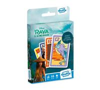 Fournier - Baraja Shuffle Fun 4 Juegos En 1 De Raya Y El Ultimo Dragón (en Español)