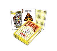 Fournier- Bicycle Emoji Baraja de Cartas para Coleccionistas, Multicolor (US Playing Card Company 1037675)