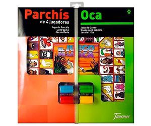 Fournier f29467 juego de tablero parchis /oca tablero de juego partido