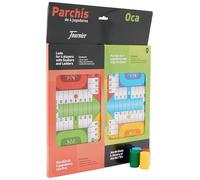 Parchís-Oca FOURNIER, 4 Jugadores Tablero 33 x 33 cm. + Accesorios