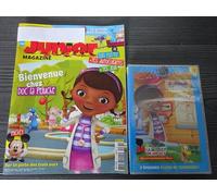 FOURNITURE 1 DVD 2 EPISODES : DOCTEUR LA PELUCHE : NILES A PEUR DU DOCTEUR - LA MAISON DE MICKEY : MISSION SAUVETAGE POUR PLUTO N°42 !! + LE MAGAZINE N°67 !! "BIENVENUE CHEZ DOC LA PELUCHE"