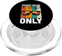 Fourth Grade Students Vintage Vibes Only Back To School PopSockets PopGrip para MagSafe