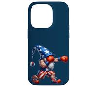 Fourth of July Boxing GNOME For Men Patriotic American Flag Carcasa para iPhone 14 Pro