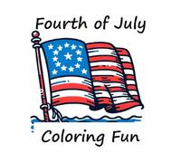 Fourth of JUly coloring fun