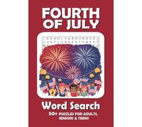 Fourth of July Word Search Puzzle Book: Word Searches with Easy to Read Print about Fourth of July, Dolphins, American Independence, Declaration of ... Gift for Vacations, Holidays and Free Time
