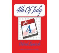 Fourth of July Word Search Puzzles: Word Searches with Easy-to-Read Print about Fireworks, food, and more! 6x9 inches 110 pages/50+puzzles... Gift for Family Members, holidays and for free time