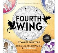 Fourth Wing. Czwarte Skrzydło: Oficjalna kolorowanka z naklejkami (Hype)