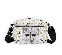 Fourth-Wing Merch Fly Or Diet - Bolso cruzado inspirado en Xaden Riorson, regalo para fanáticos, Fly Or Die Hb Cb UK, INCHES