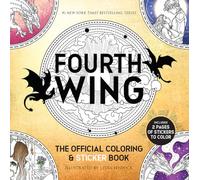 Fourth Wing: The Official Coloring & Sticker Book (Includes 2 Pages of Stickers to Color) (Dover Adult Coloring Books)